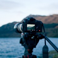 a camera facing out over Loch Lomond