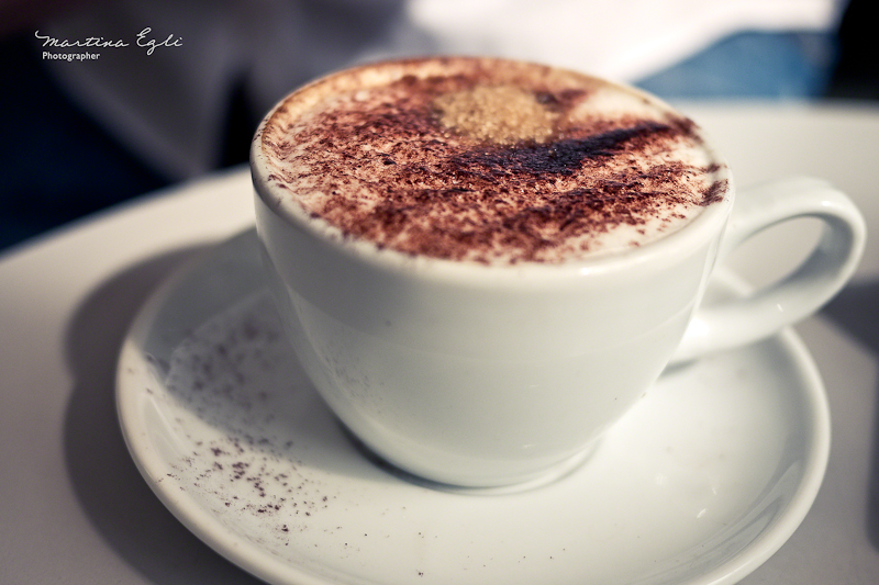 A damn fine cup of coffee... cappuccino.