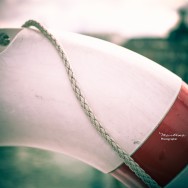 an old worn life ring.