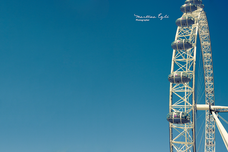 The London Eye.