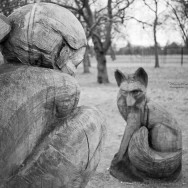 Sculptures in Regents Park, London.
