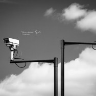 Two CCTT cameras in the streets of London.