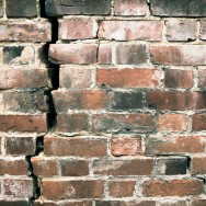 A void in a brick wall