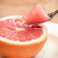 half a grapefruit