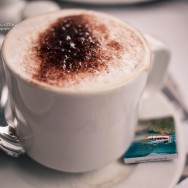 a cappuccino