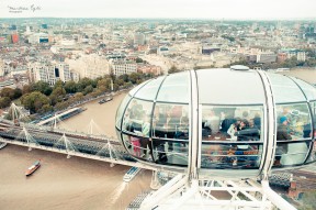 The view from the London Eye.